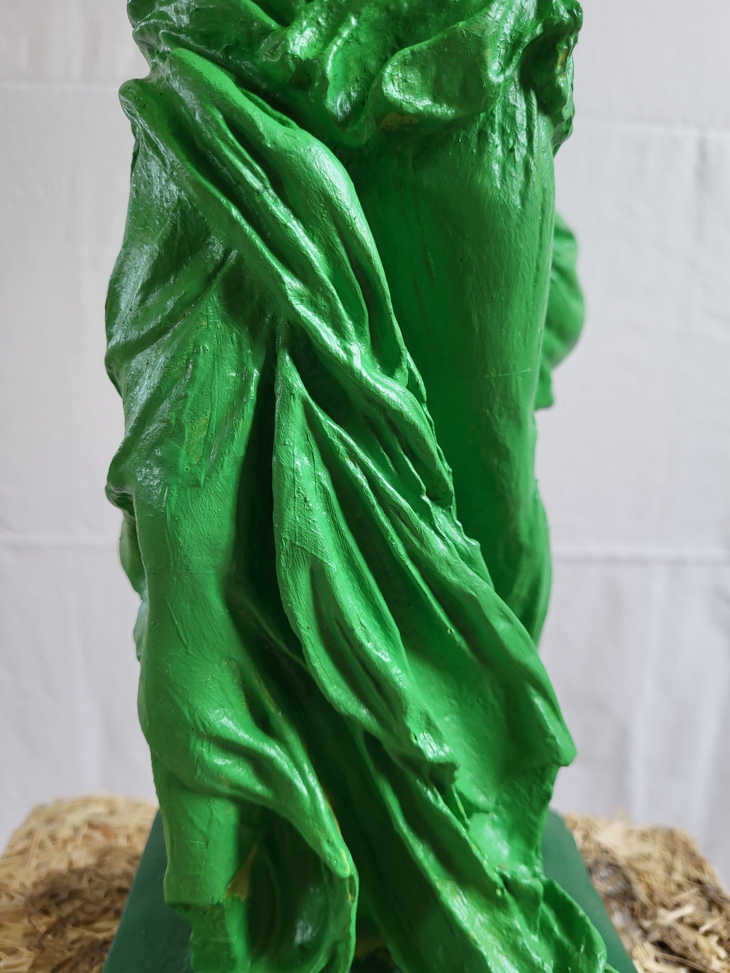 Green Victory Lamp from Samothrace